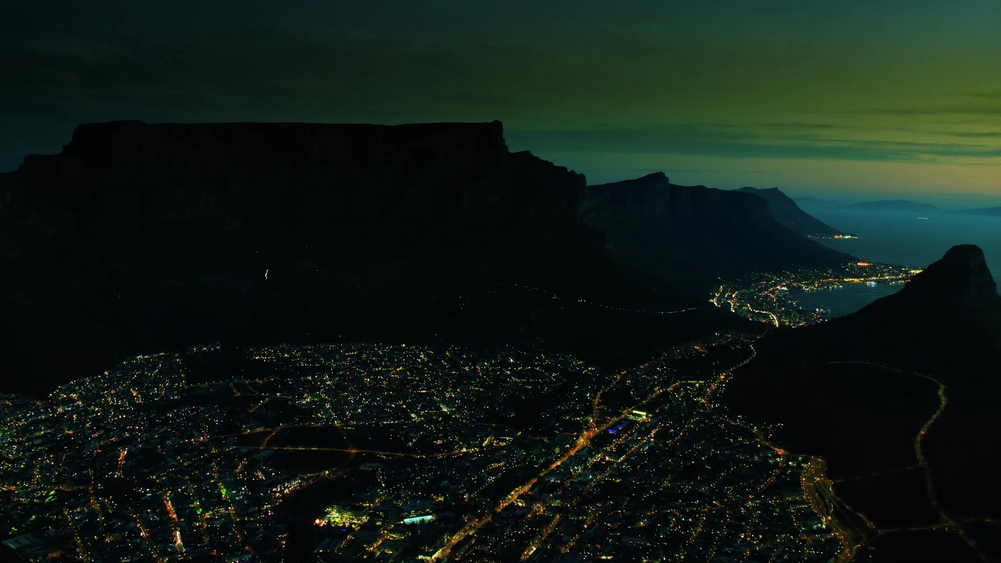 Aerial view of Cape Town, where Compliance Radar stores your records
